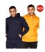 Pack Of 2  Mens Traymax Overhead Hoodie  Navy Mustard Crosshatch-1