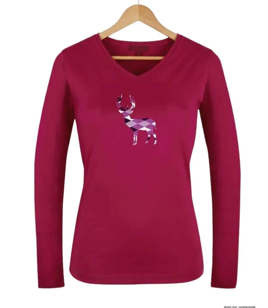 Tee-shirt Femme Manches Longues Nico1  (Mayflower)-2