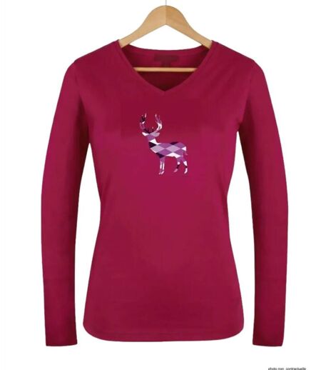 Tee-shirt Femme Manches Longues Nico1  (Mayflower)