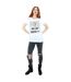 Disney - T-shirt CARS LIGHTNING MCQUEEN BLUEPRINT - Femme (Blanc) - UTBI16072-4