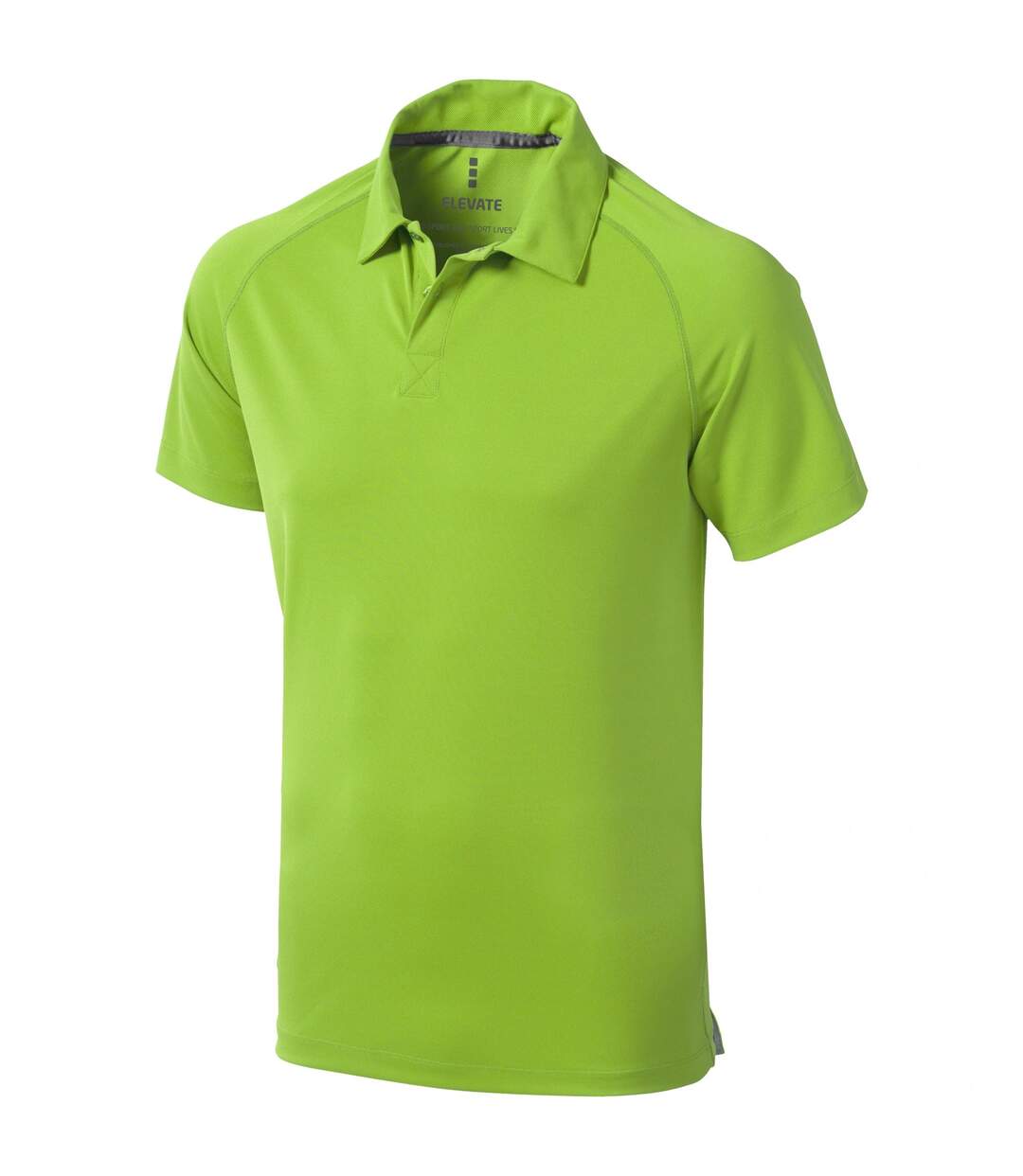 Polo manches courtes ottawa homme vert pomme Elevate-1