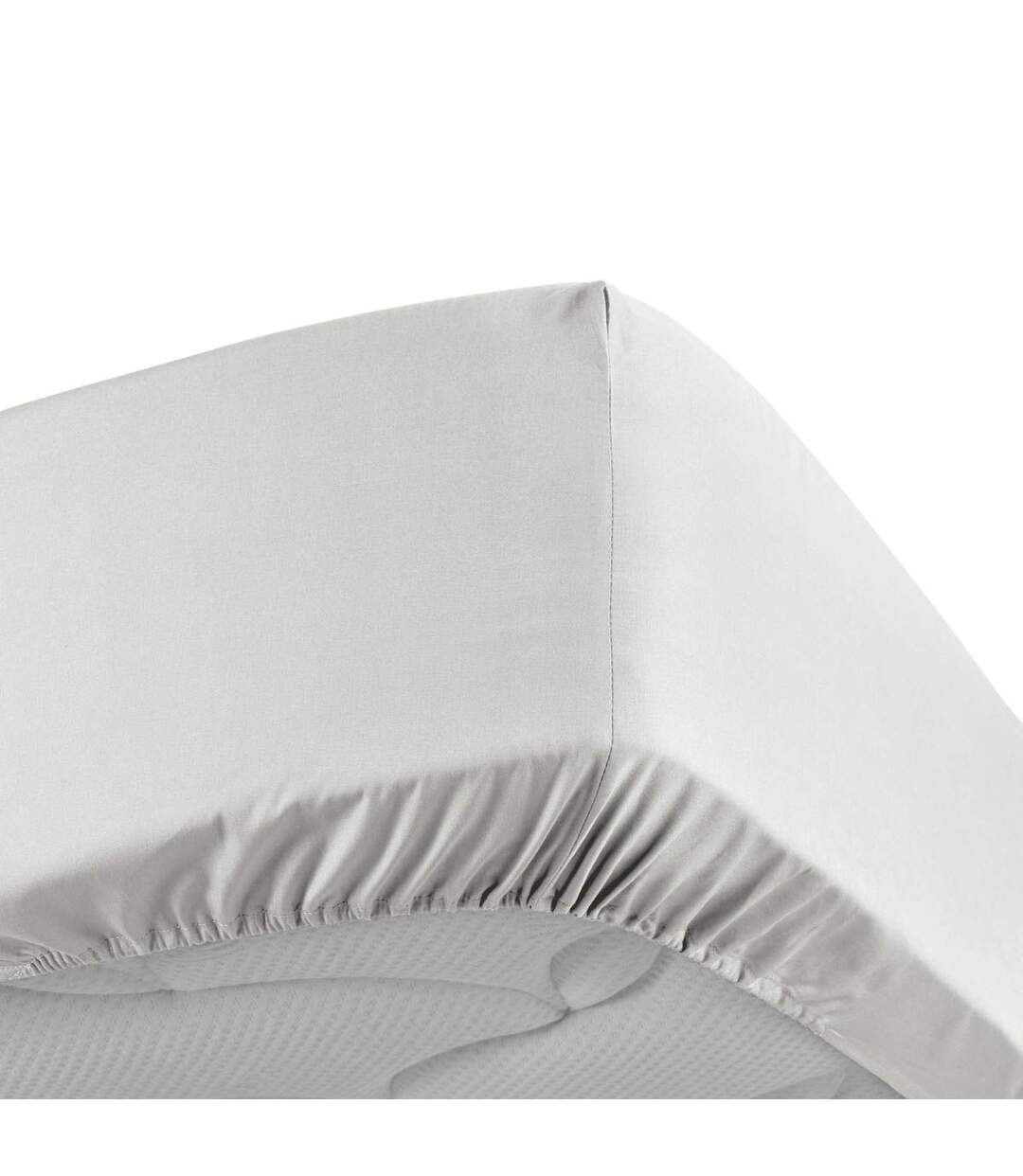 Drap Housse Percaline 180x200cm White-1