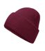 Bonnet Classic Deep Adulte Bordeaux Beechfield-2
