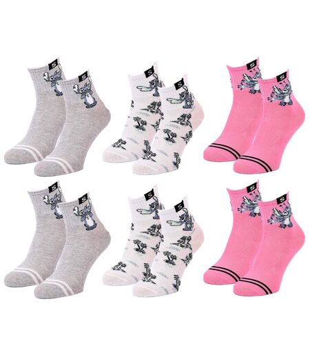 Chaussettes Pack Femme LILO ET STITCH Pack de 6 Paires 2687