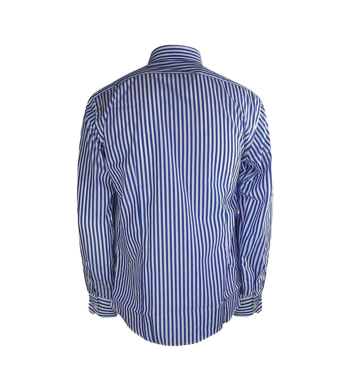 Chemise Manches Longues Motif/style Rayé Homme Bleu Foncé Aquascutum-2