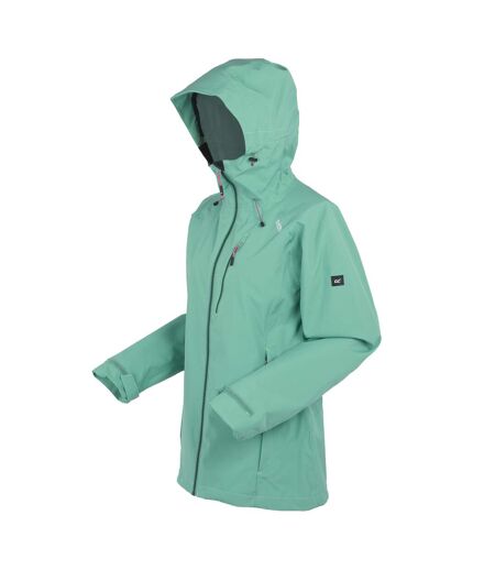 Womens/ladies Birchdale Shell Waterproof Jacket Dusty Green Regatta