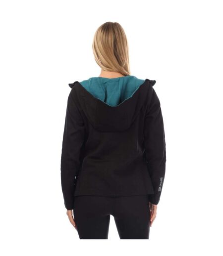 Womens/ladies Series-3 Warm Up Track Jacket Black Skins