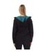 Womens/ladies Series-3 Warm Up Track Jacket Black Skins-2