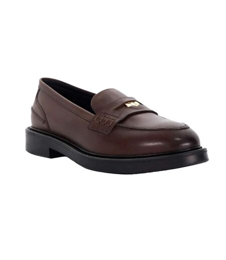 Mocassins Penny Grouped Femme Marron Dune London
