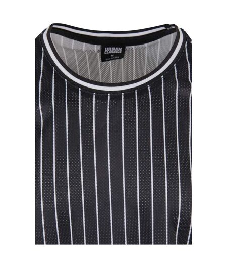 Débardeur Motif/style Rayé Homme Noir Blanc Urban Classics