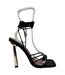 Sandales Officiel Femme Noir Chic-1