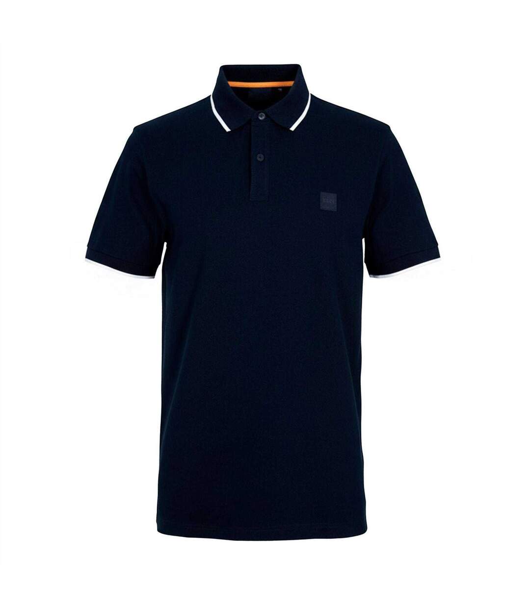 Polo Manches Courtes Passertip Homme Bleu Foncé Boss-1