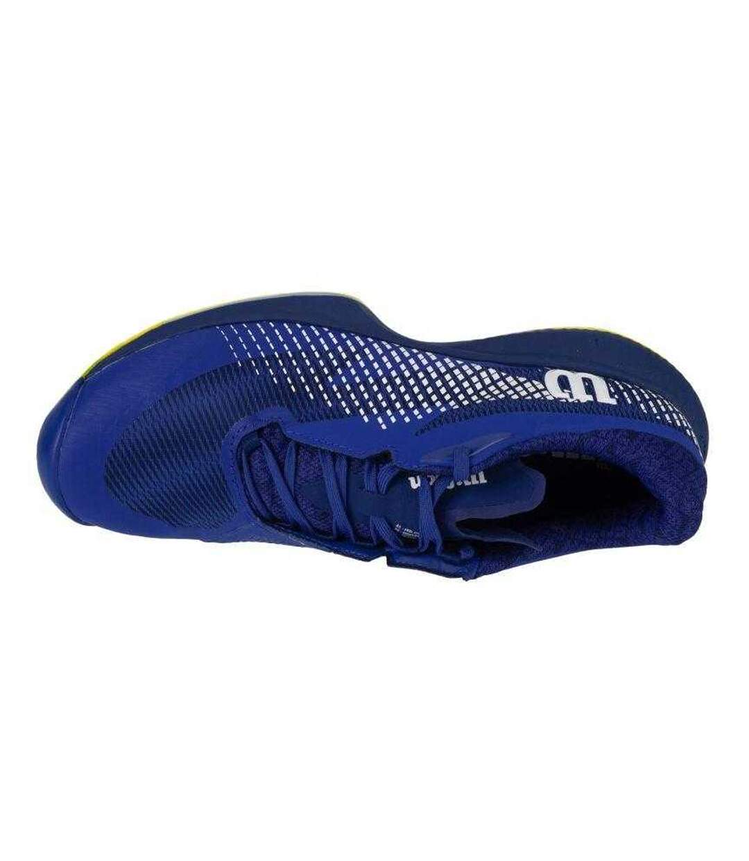 Chaussures De Tennis Kaos Swift 1.5 Clay Homme Bleu Jaune Wilson-3