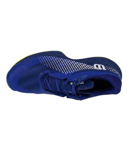 Chaussures De Tennis Kaos Swift 1.5 Clay Homme Bleu Jaune Wilson