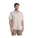 Mens Kiwi Ii Short-sleeved Shirt Oatmeal Craghoppers-2