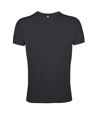 SOLS Mens Regent Slim Fit Short Sleeve T-Shirt (Dark Gray)