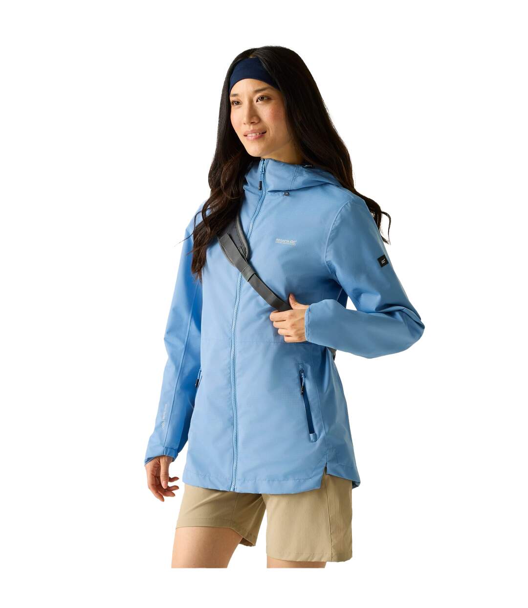 Womens/ladies Hamara Iv Waterproof Jacket Mediterranean Green Regatta-3