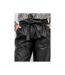 Pantalon effet cuir taille nouée EZOU - Dona X Lisa-3