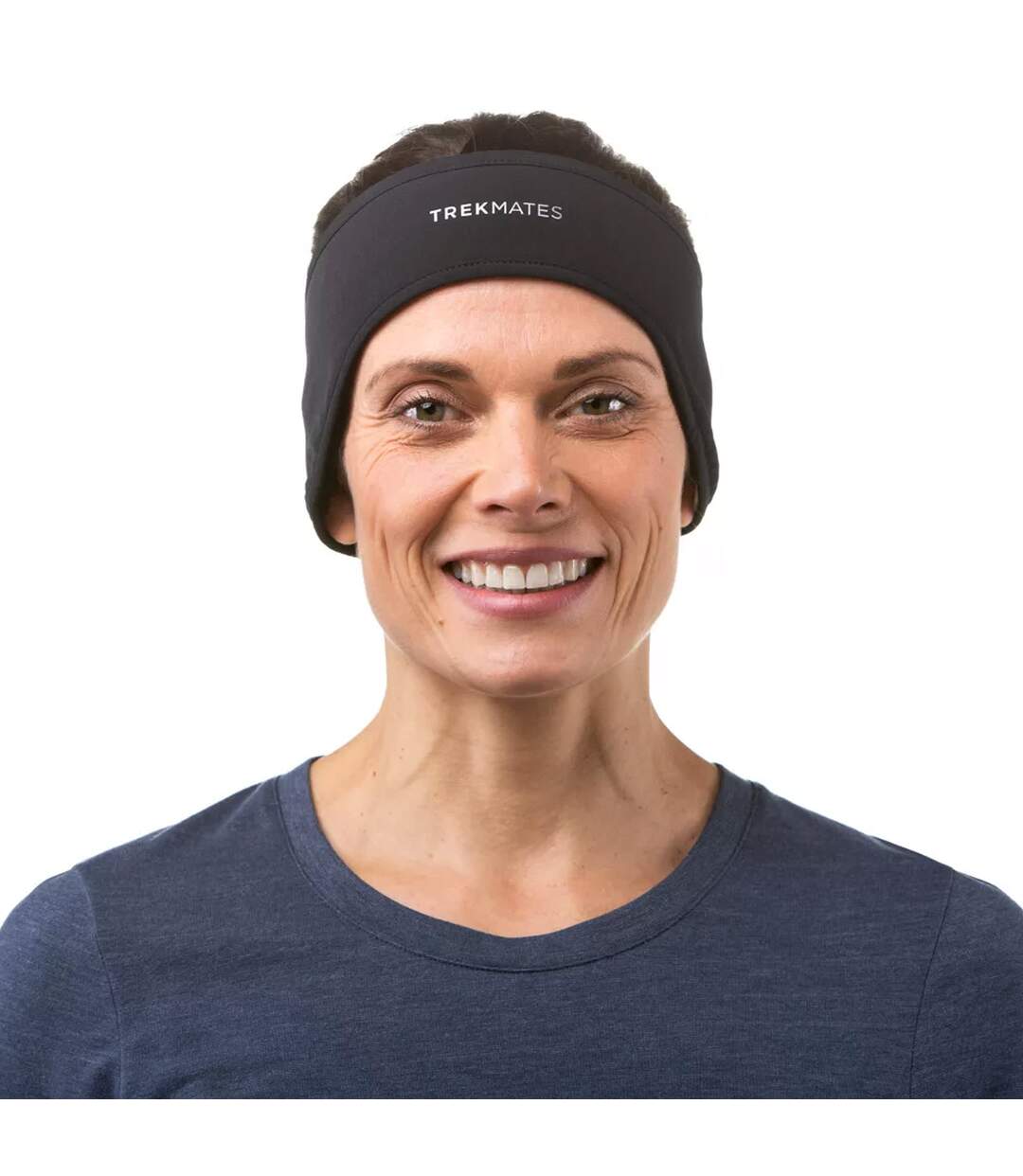Windproof Breathable Headband Hiking Running Outdoor Softshell Head Cover-2