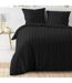 Parure de Lit 3 Pièces Cleo 240x220cm Noir-1