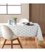 Nappe Antitache Imprimé Kalini 150x240cm Gris-4