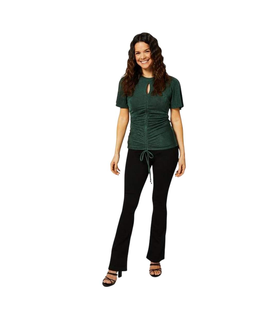 Haut Femme Vert Foncé Biba-4