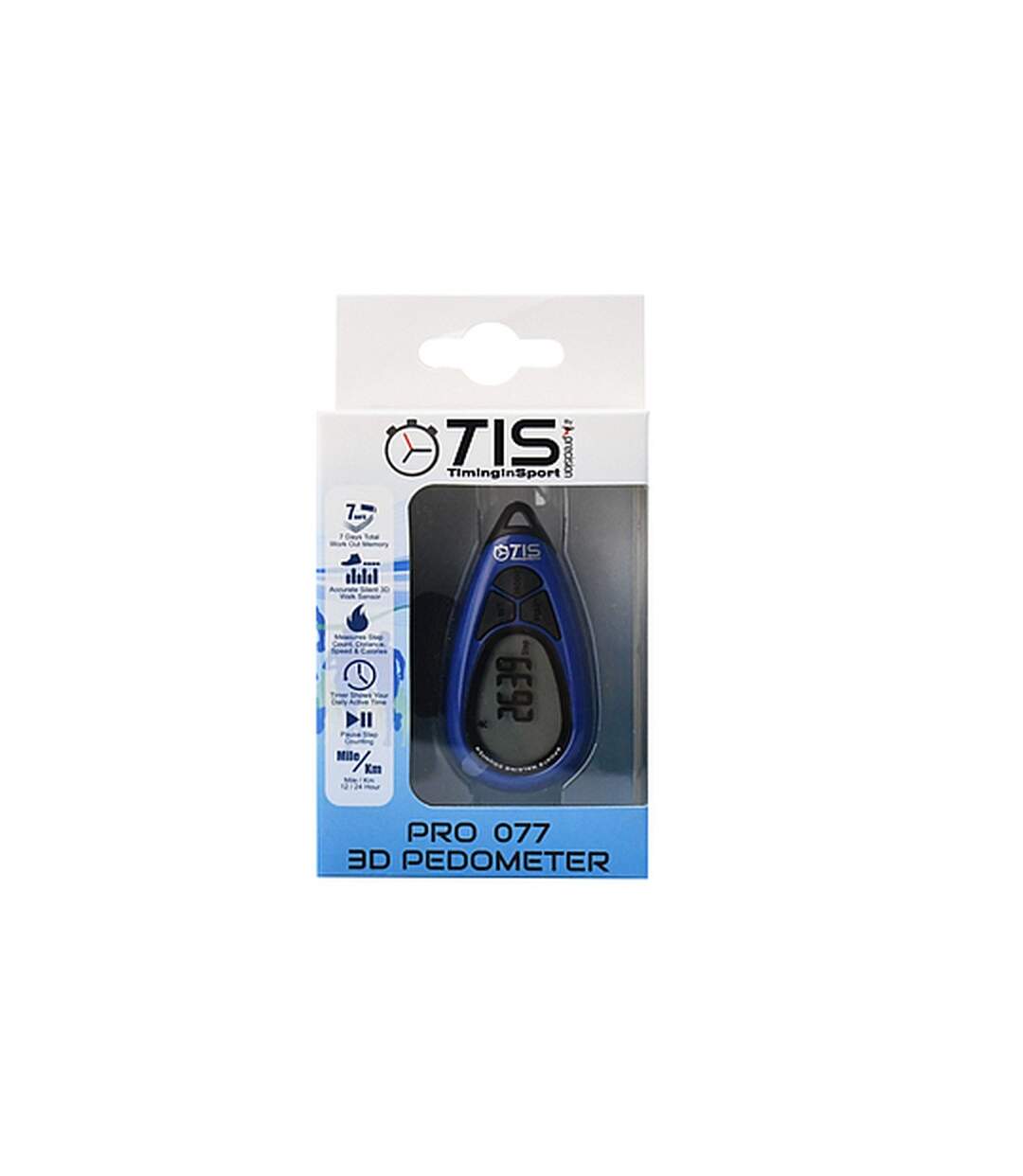 Pro 077 pedometer one size blue TIS