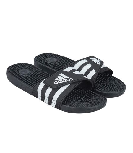 Mens Adissage Flip Flops Black Adidas