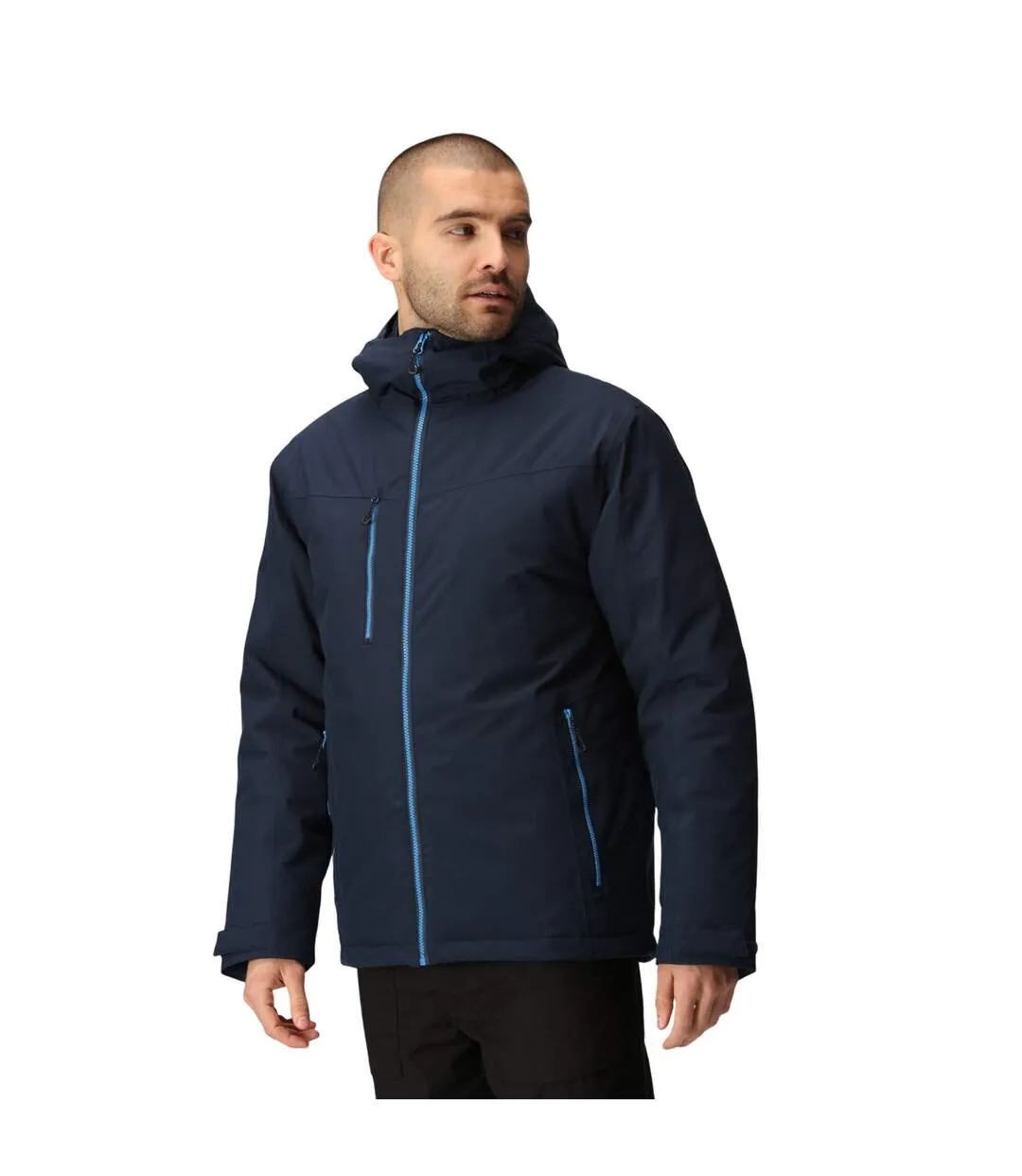 Veste Imperméable Navigate Homme Bleu Marine Bleu Regatta-1
