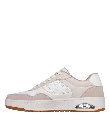 Baskets Uno Homme Blanc Skechers