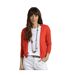 Womens/ladies limon cardigan tango red Weird Fish-4