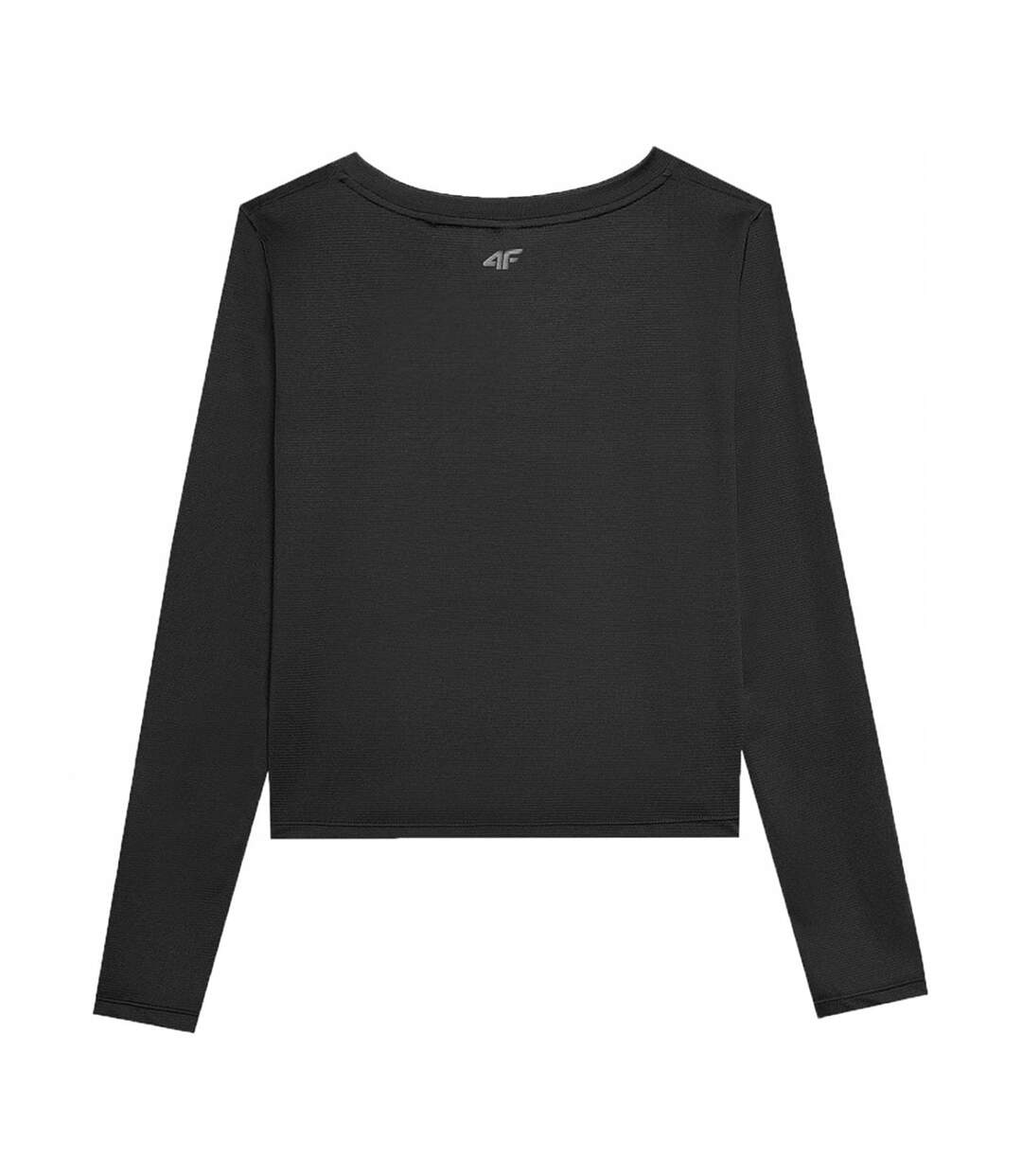 T-shirt Manches Longues F218 Femme Noir 4F-3