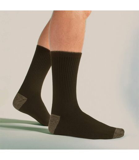 3 Pairs Mens Water Repellent Midweight Outdoor Socks for Hiking & Walking