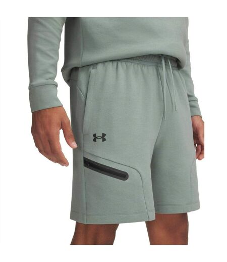 Mens Unstoppable Sweat Shorts Green Blue Under Armour