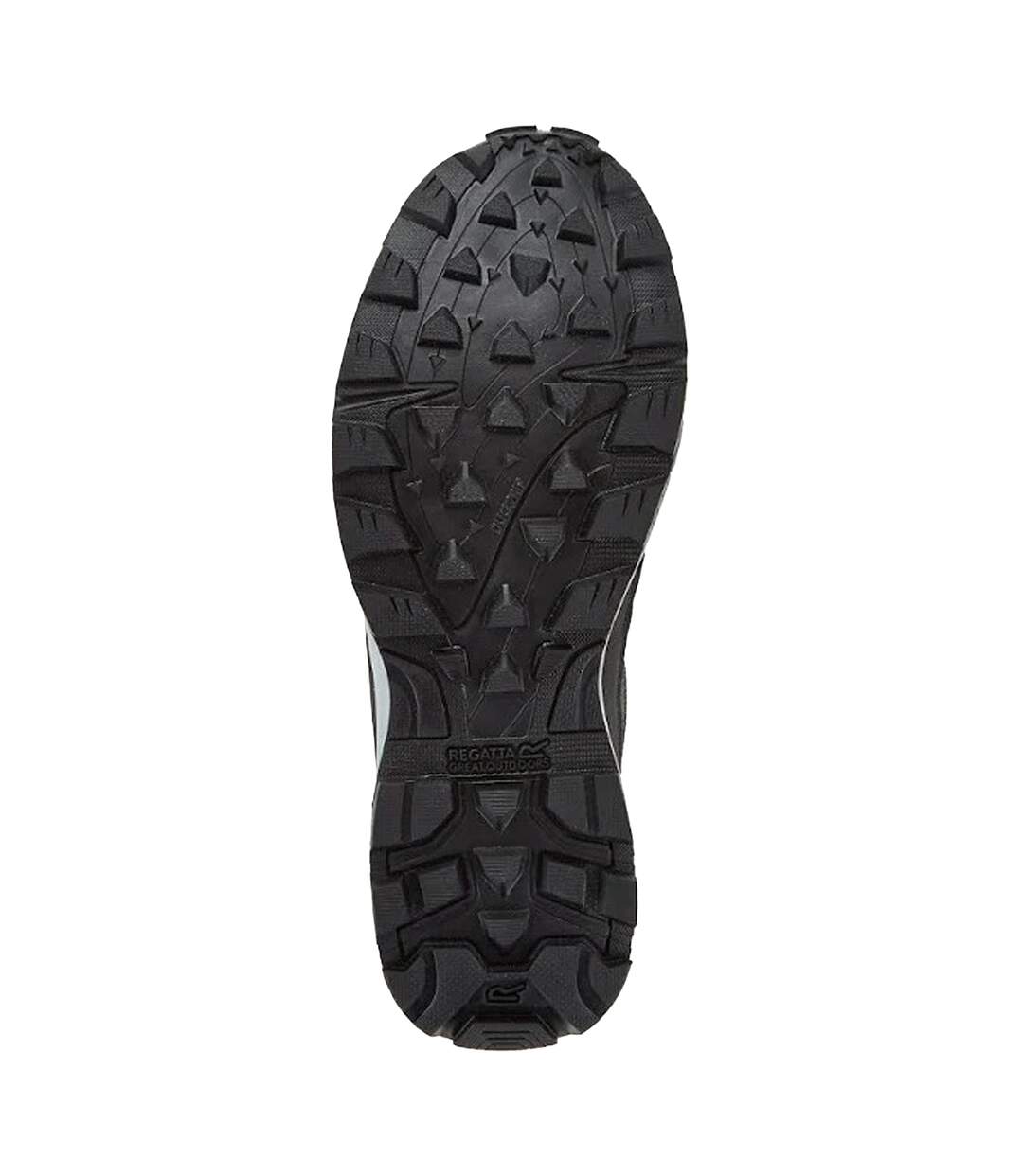Mens Samaris Lite Walking Shoes Black Dark Steel Regatta-4