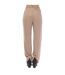 Womens/ladies Plisse Wide Leg Trousers Mink Vero Moda-2