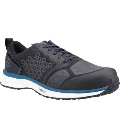 Mens Reaxion Composite Toecap Safety Shoes Black Blue Timberland Pro