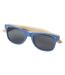 Avenue Sun Ray Bamboo Sunglasses (Process Blue) (One Size)