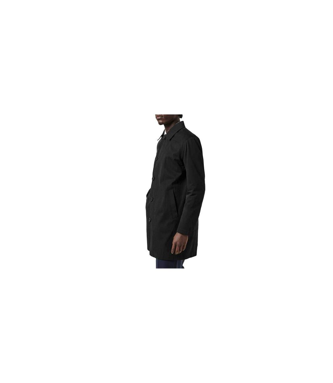 Homme Manteau Léger Noir Twisted Tailor-1
