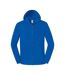 Veste Unie À Capuche Ajustable Iconic Premium Adulte Bleu Roi Fruit Of The Loom-1