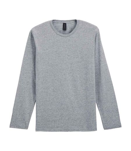 Unisex Adult Softstyle Long-sleeved T-shirt Sport Grey Gildan