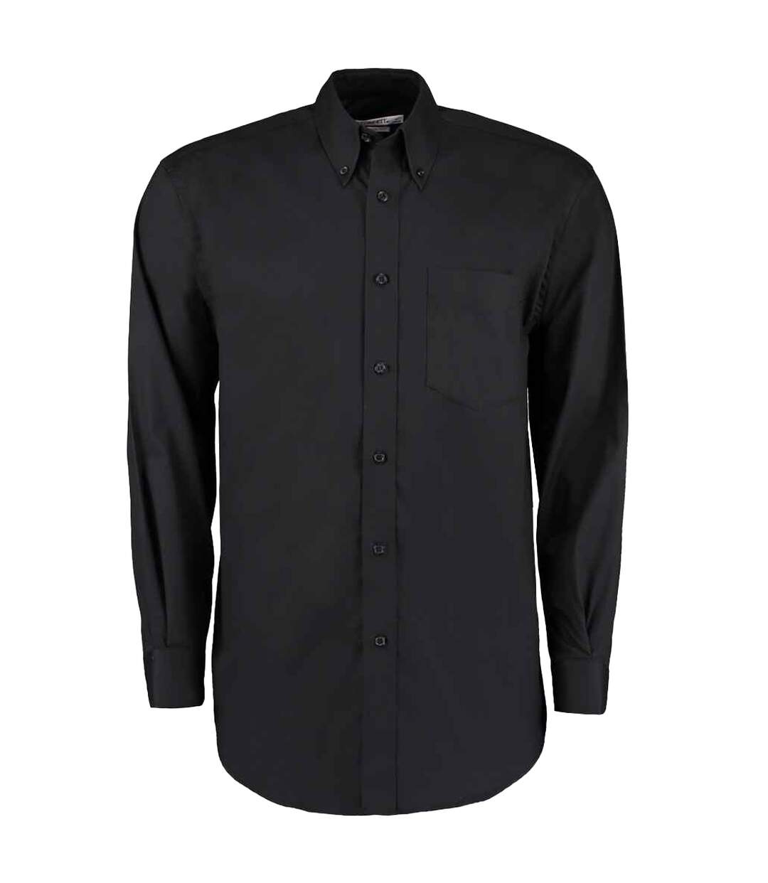 Chemise Manches Longues Premium Homme Noir Kustom Kit-1