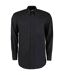 Chemise Manches Longues Premium Homme Noir Kustom Kit-1