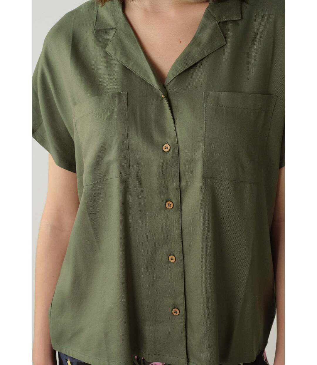 Chemise style army pour femme MALICIA-3