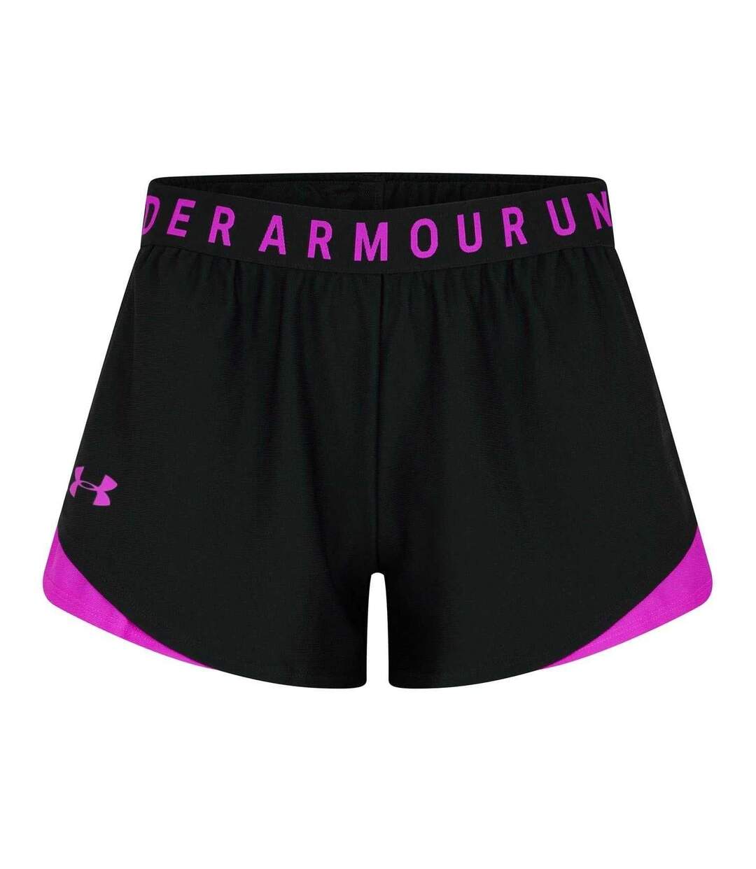 Womens/ladies Play Up Shorts Black Under Armour-2
