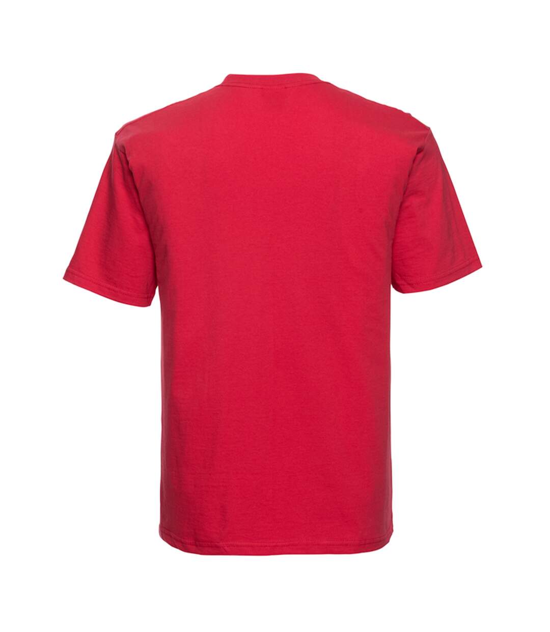 T-shirt Homme Rouge Classique Russell-2