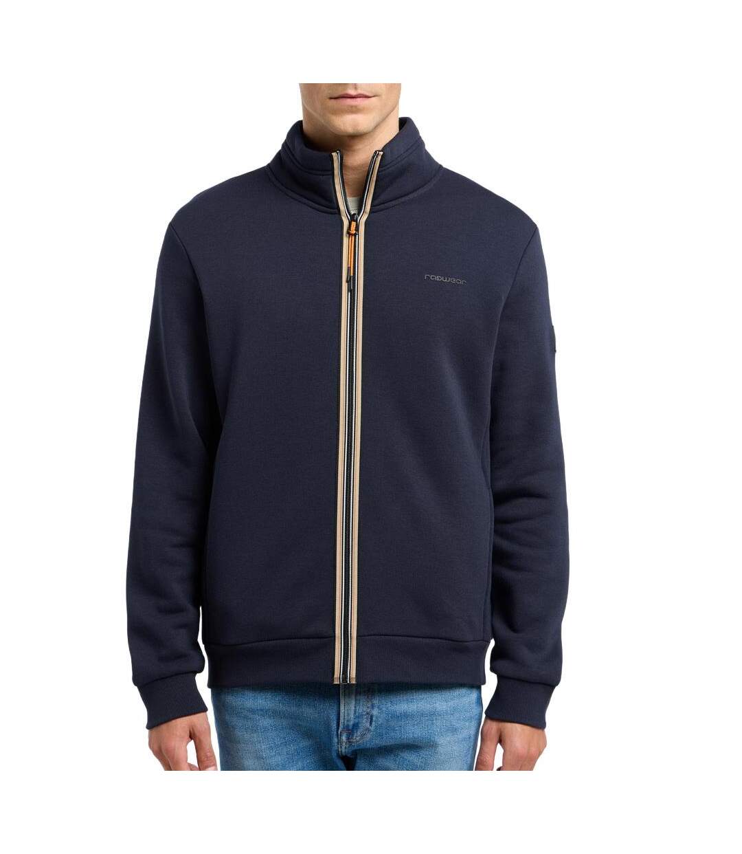 Sweat zippé marine homme ragwear hactor-1