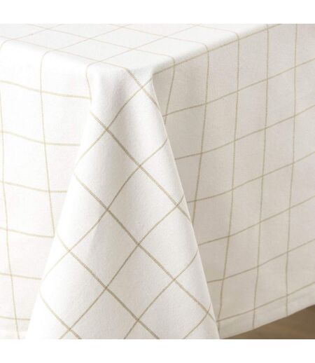 Nappe à Carreaux Axel 240cm Naturel