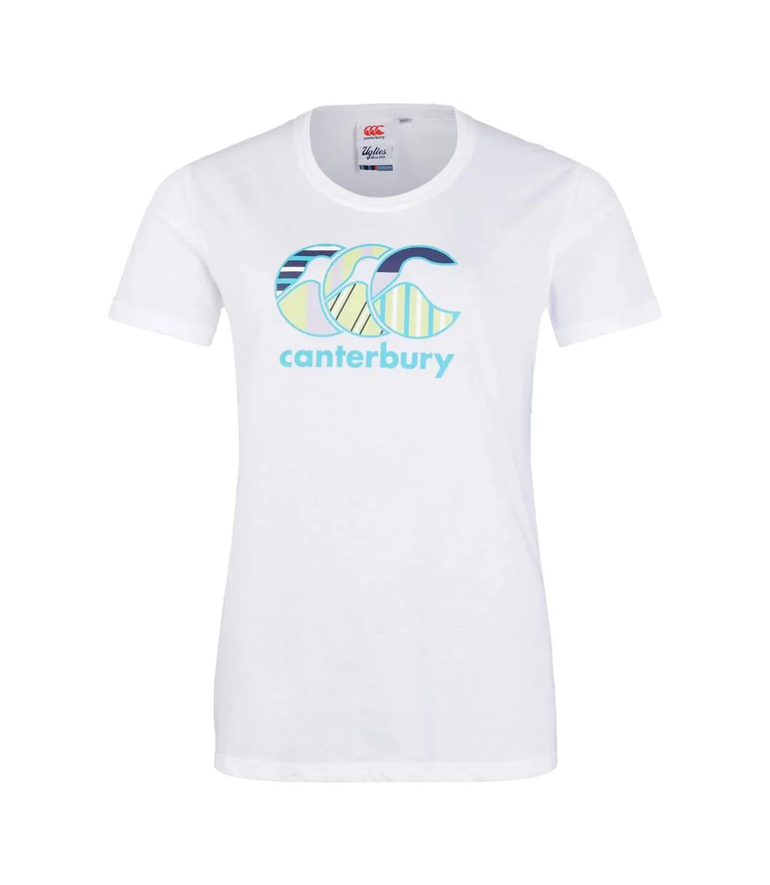 Womens/ladies Uglies T-shirt White Canterbury-2