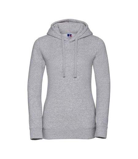 Sweat à capuche authentic femme gris clair Russell